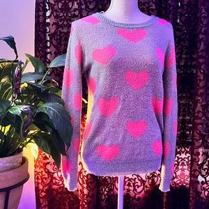 Forever 21 heart sweater, women’s Sz small